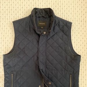 Navy blue banana republic vest
